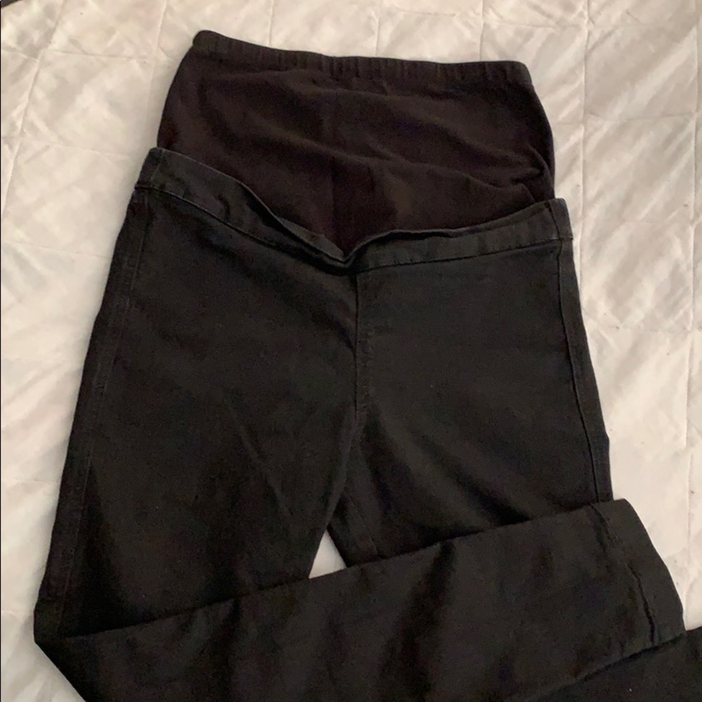 ASOS Maternity Black Jeggings